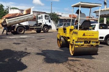 Operação tapa-buracos avança pelas ruas do Jardim Altos do Vista Verde
