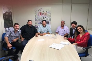 Fabião se reúne com coordenadores do “Cidade Legal”
