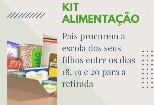 Prefeitura de Boa Esperança do Sul libera distribuição do Kit Alimentação a partir desta terça-feira (18)